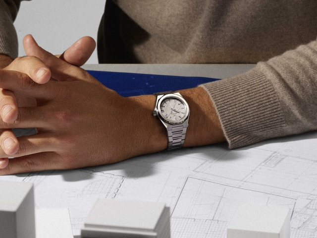 Dual Silhouettes Of Modernity: The Defy Skyline 36 In Refined Silver, In Two Distinct Expressions Of Urban Elegance